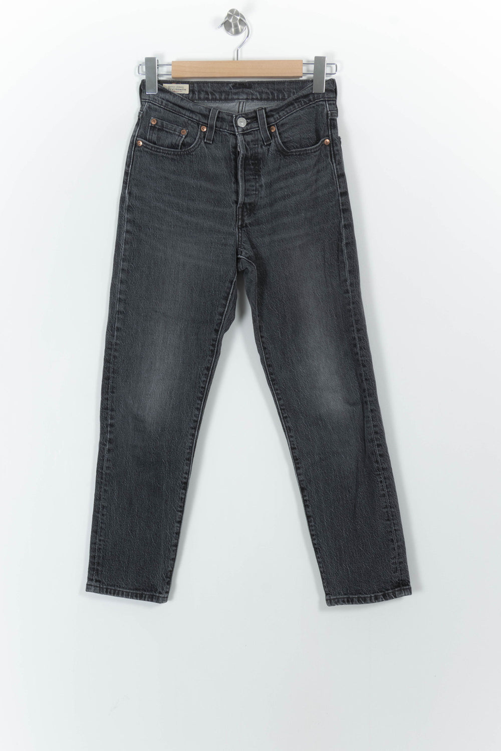 Jean Droit Noir - Taille S/36 de la marque Levi's | PARAD54277 - Vendu par Paradigme - Image 2
