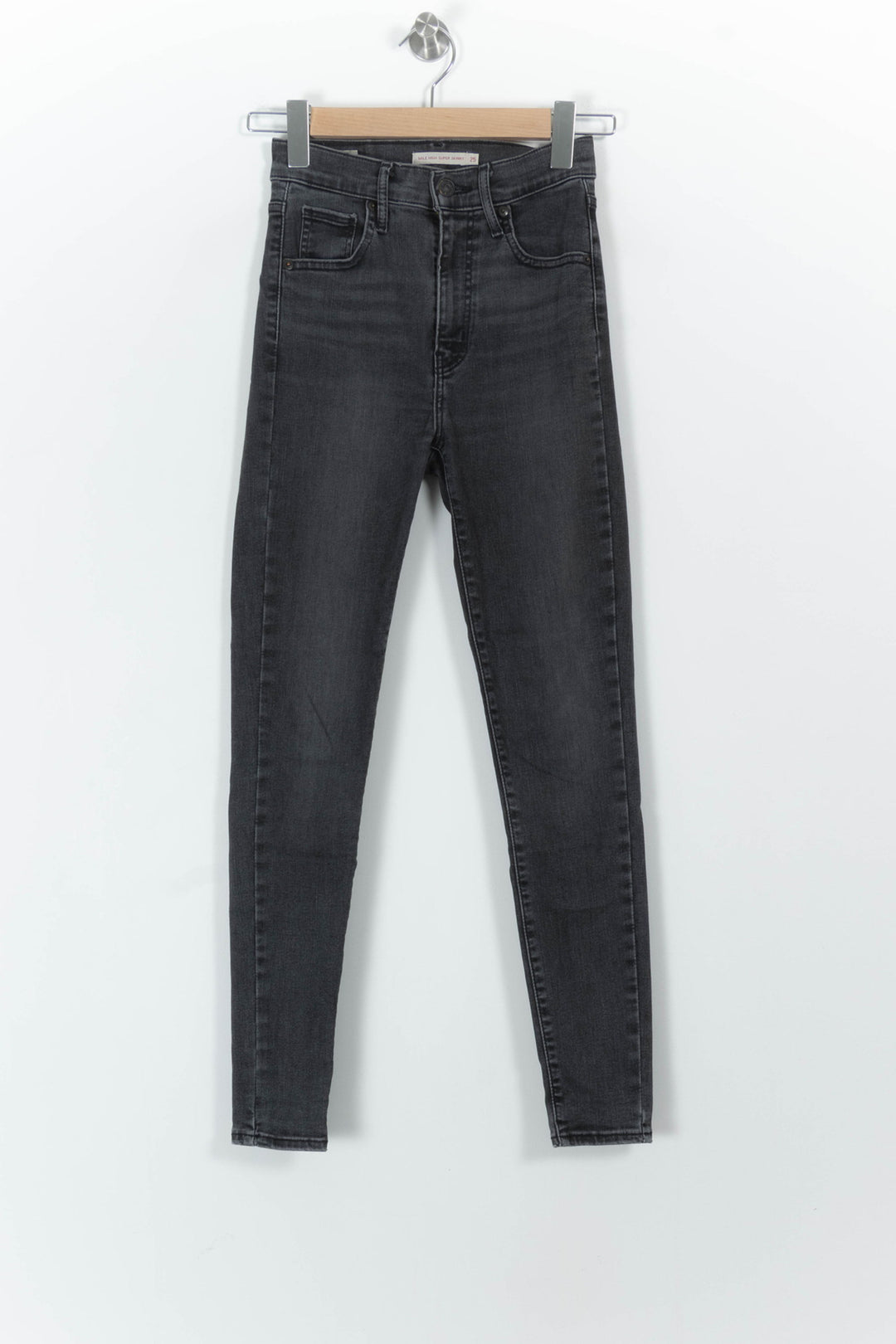 Jean Skinny Noir - Taille S/36 de la marque Levi's | PARAD54278 - Vendu par Paradigme - Image 2