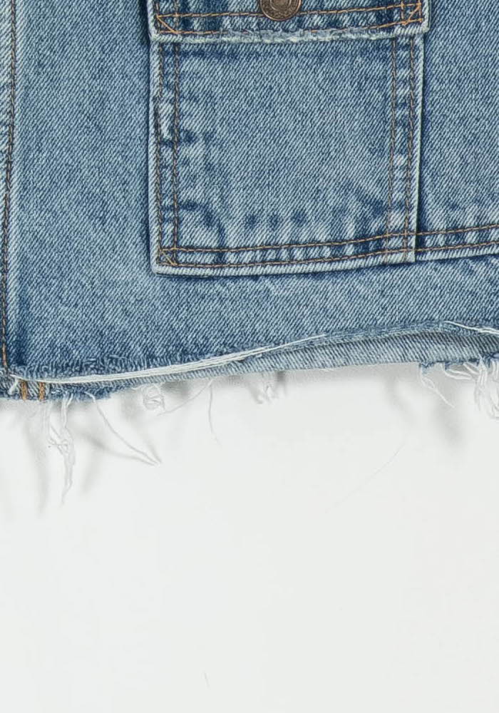 Jupe en Jean Bleue - Taille XS/34 de la marque Levi's | PARAD54280 - Vendu par Paradigme - Image 3