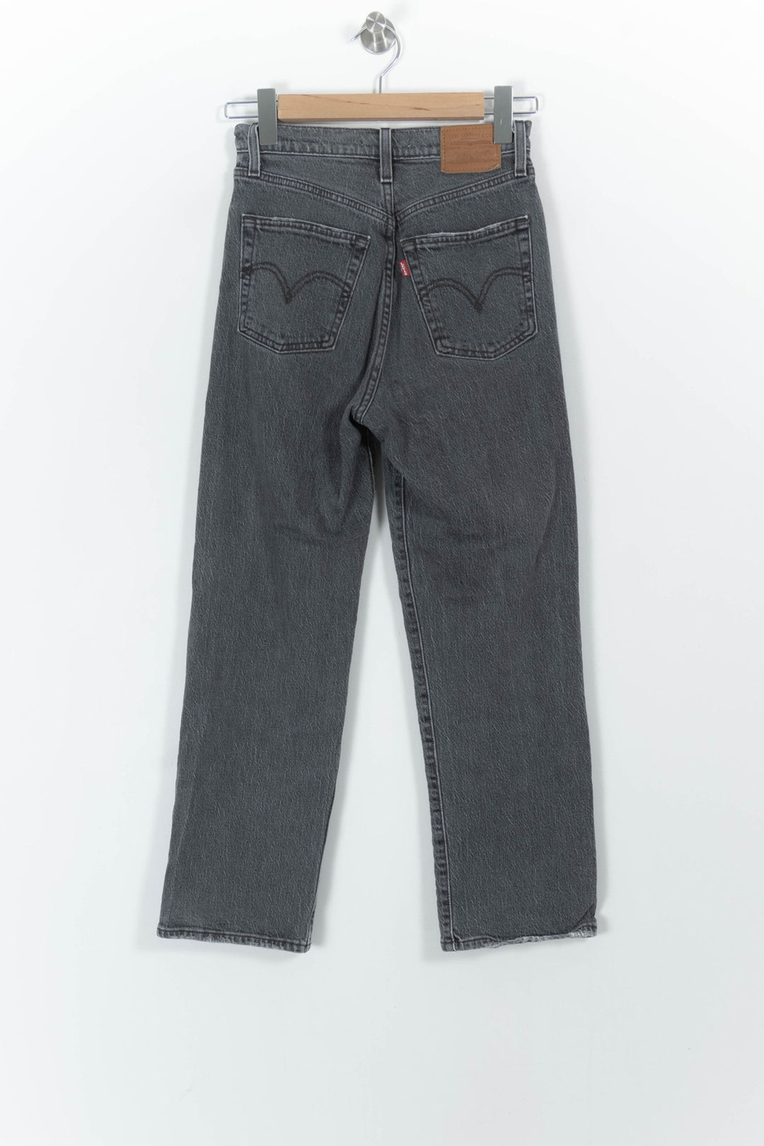 Jean Droit Gris - Taille S/36 de la marque Levi's | PARAD54281 - Vendu par Paradigme - Image 4