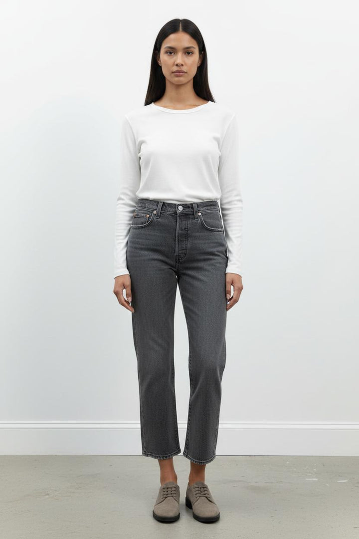 Jean Droit Gris - Taille S/36 de la marque Levi's | PARAD54281 - Vendu par Paradigme - Image 1