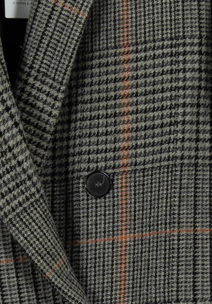 Blazer Gris et Marron - Taille M/38 de la marque Pablo | PARAD54283 - Vendu par Paradigme - Image 3