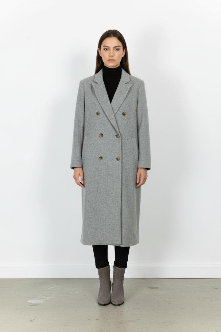Manteau Gris - Taille M/38 de la marque American Vintage | PARAD54286 - Vendu par Paradigme - Image 1