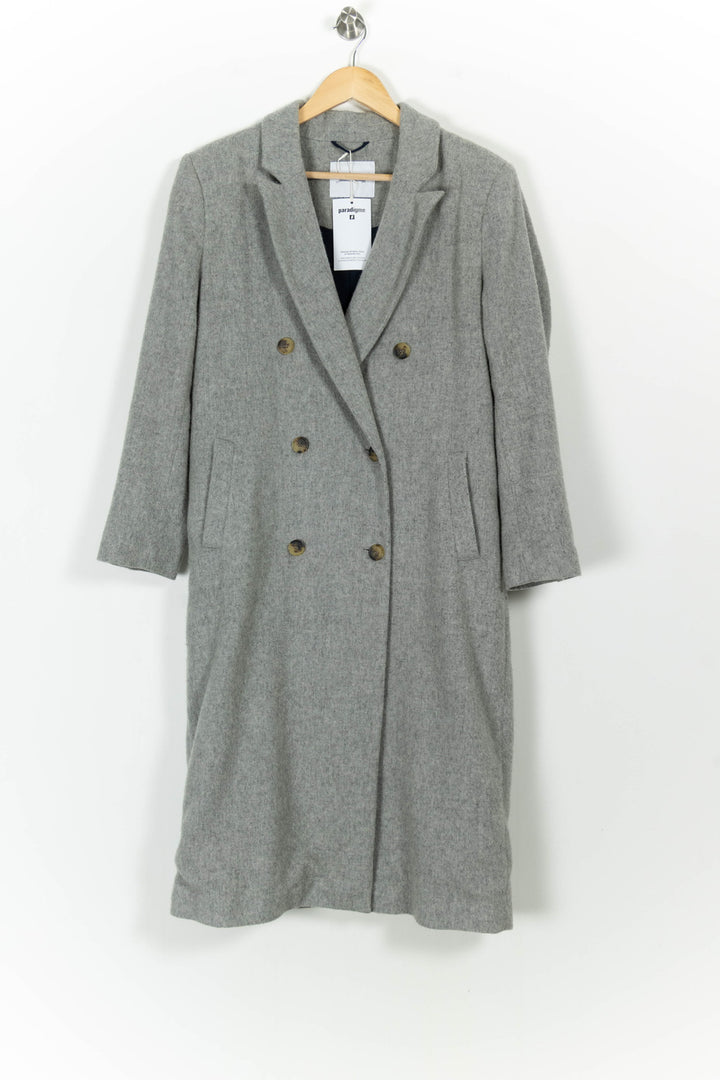 Manteau Gris - Taille M/38 de la marque American Vintage | PARAD54286 - Vendu par Paradigme - Image 2