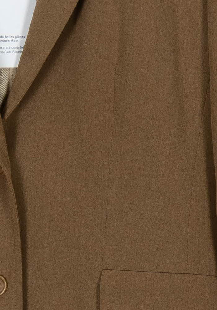 Blazer Marron - Taille M/38 de la marque Pablo | PARAD54293 - Vendu par Paradigme - Image 3