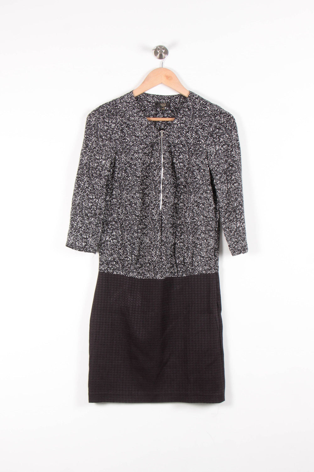 Robe Courte Noire et Blanche - Taille S/36 de la marque Maison 123 | PARAD54299 - Vendu par Paradigme - Image 2