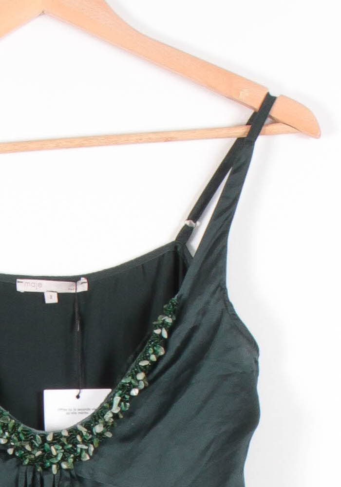 Débardeur Vert - Taille L/40 de la marque Maje | PARAD54301 - Vendu par Paradigme - Image 3