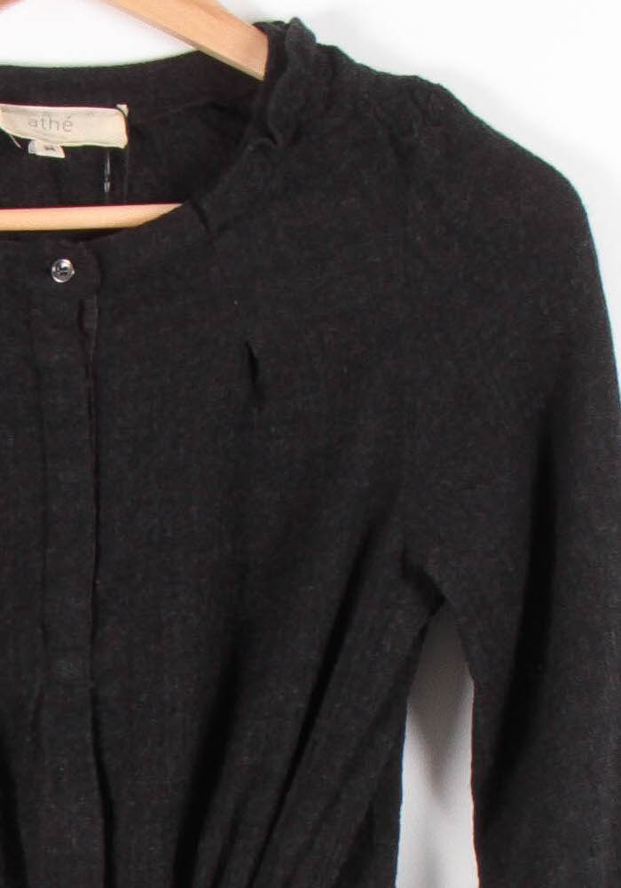 Robe Courte Noire - Taille XS/34 de la marque Vanessa Bruno - Athé | PARAD54304 - Vendu par Paradigme - Image 3