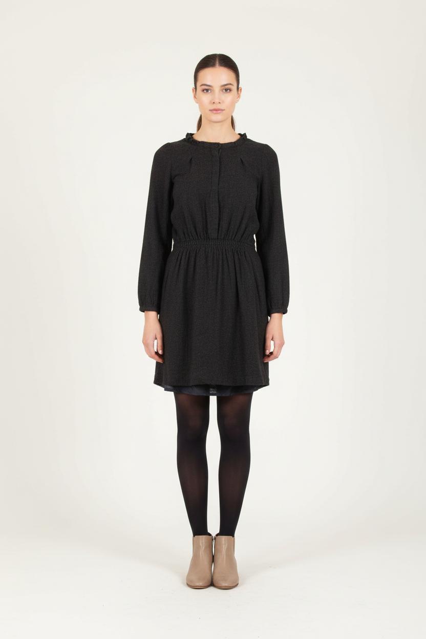 Robe Courte Noire - Taille XS/34 de la marque Vanessa Bruno - Athé | PARAD54304 - Vendu par Paradigme - Image 1