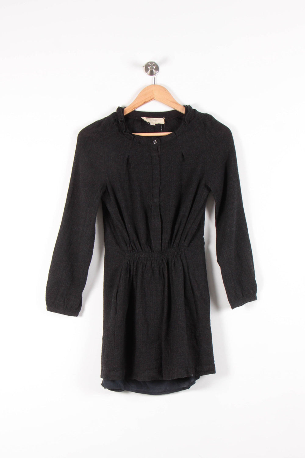 Robe Courte Noire - Taille XS/34 de la marque Vanessa Bruno - Athé | PARAD54304 - Vendu par Paradigme - Image 2