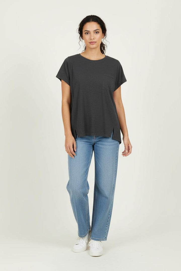 Tee-shirt Gris - Taille L/40 de la marque Karl Marc John | PARAD54312 - Vendu par Paradigme - Image 1