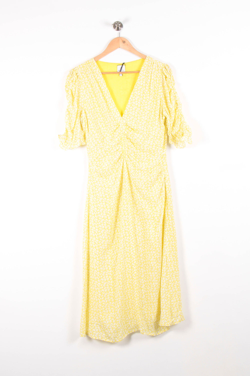 Robe Midi Jaune - Taille L/40 de la marque Petite Mendigote | PARAD54316 - Vendu par Paradigme - Image 2