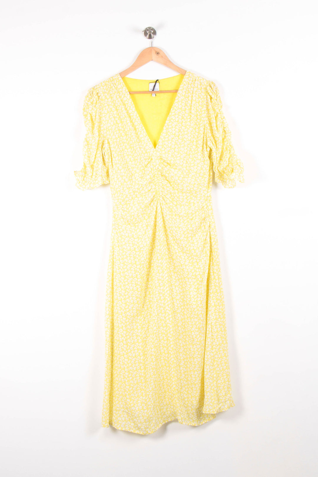 Robe Midi Jaune - Taille L/40 de la marque Petite Mendigote | PARAD54316 - Vendu par Paradigme - Image 2