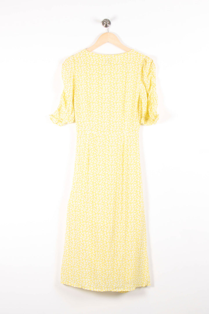 Robe Fleurie Jaune - Taille S/36 de la marque Petite Mendigote | PARAD54317 - Vendu par Paradigme - Image 4