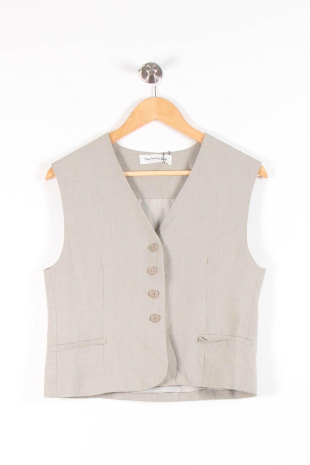 Gilet Gris - Taille M/38 de la marque The Frankie Shop | PARAD54322 - Vendu par Paradigme - Image 2