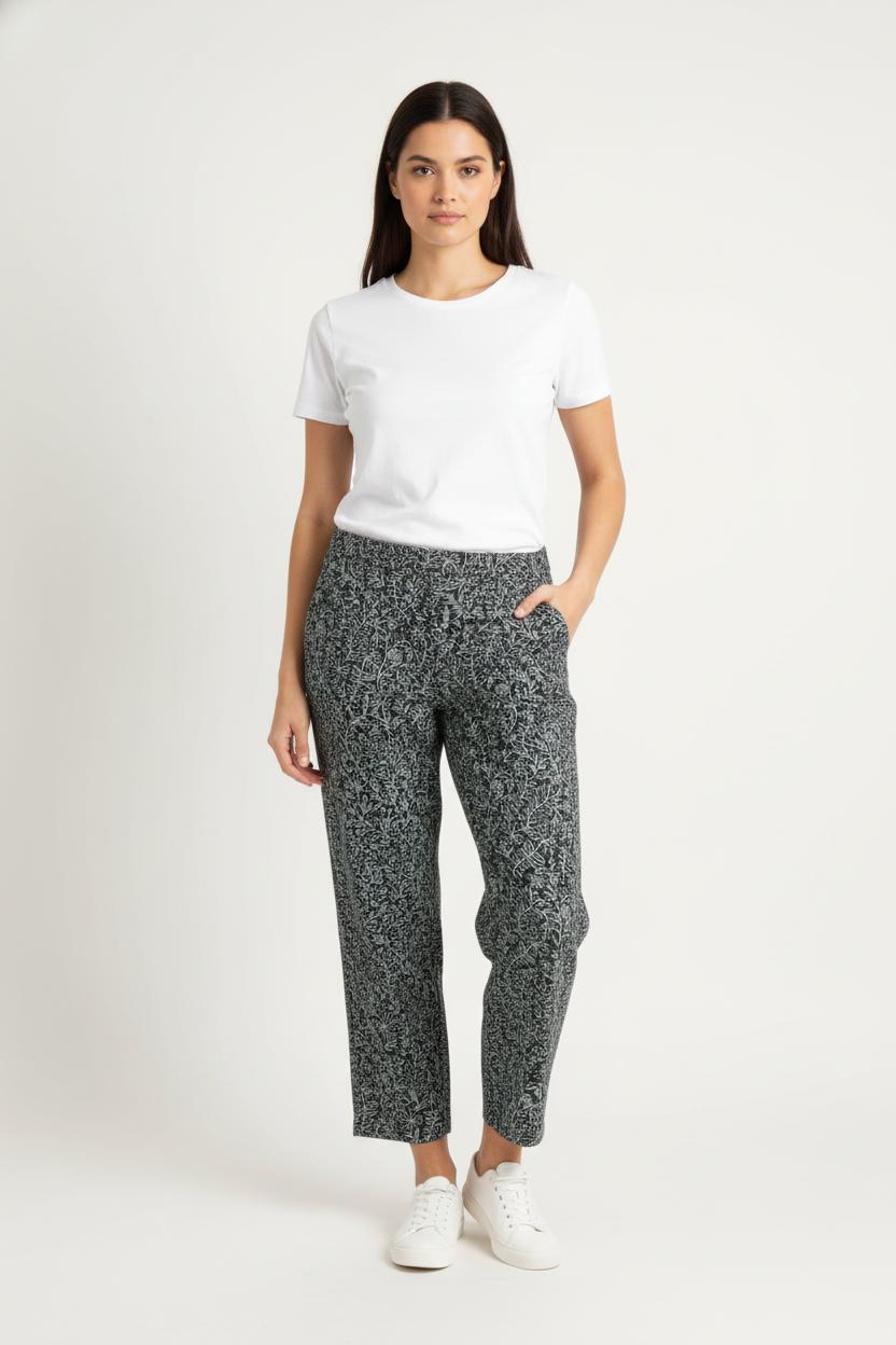 Pantalon Vert et Noir - Taille XXXL/46 de la marque Marina Rinaldi | PARAD54325 - Vendu par Paradigme - Image 1