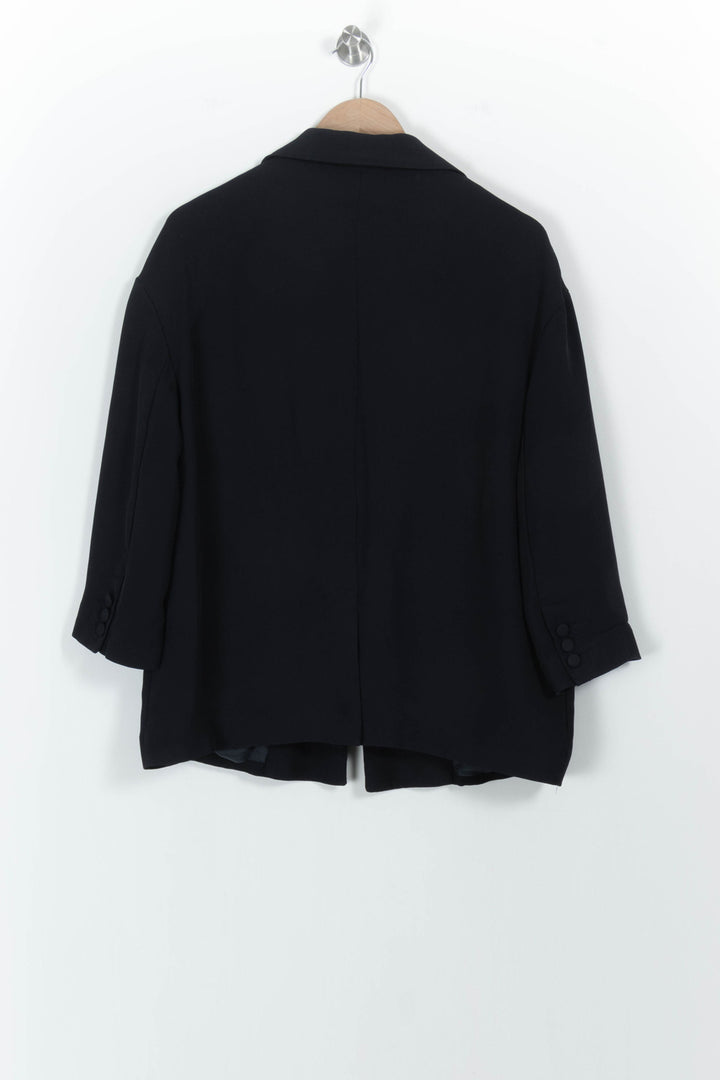 Blazer Noir - Taille XL/42 de la marque Tara Jarmon | PARAD54334 - Vendu par Paradigme - Image 4