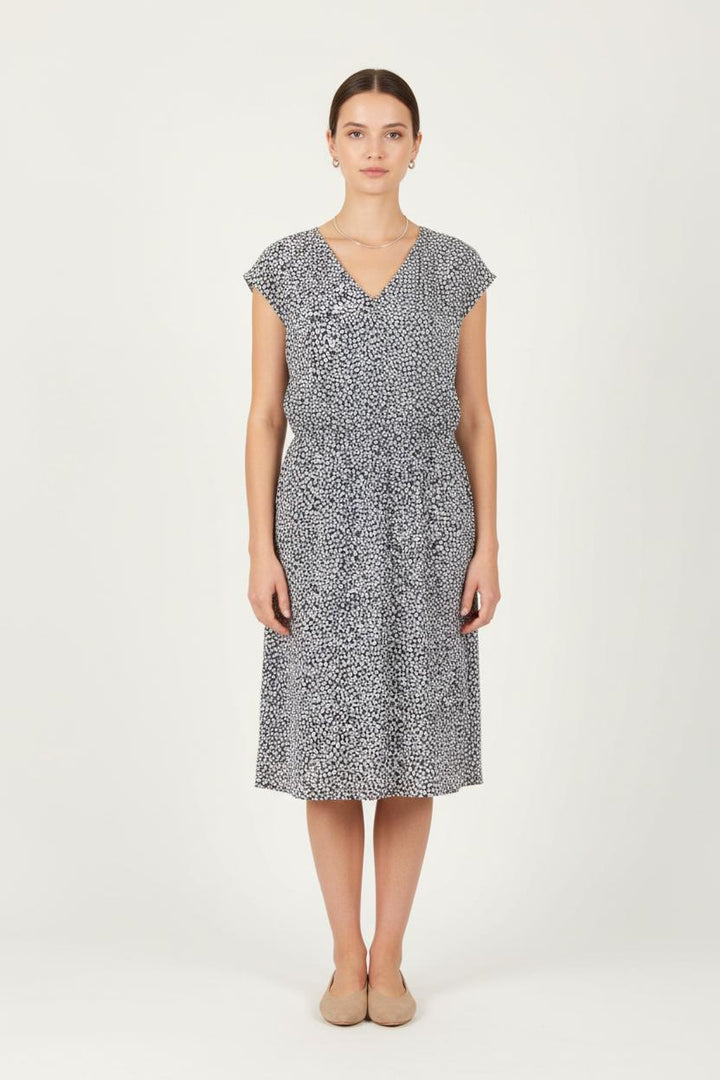 Robe Midi Bleu et Blanche - Taille S/36 de la marque Gerard Darel | PARAD54340 - Vendu par Paradigme - Image 1