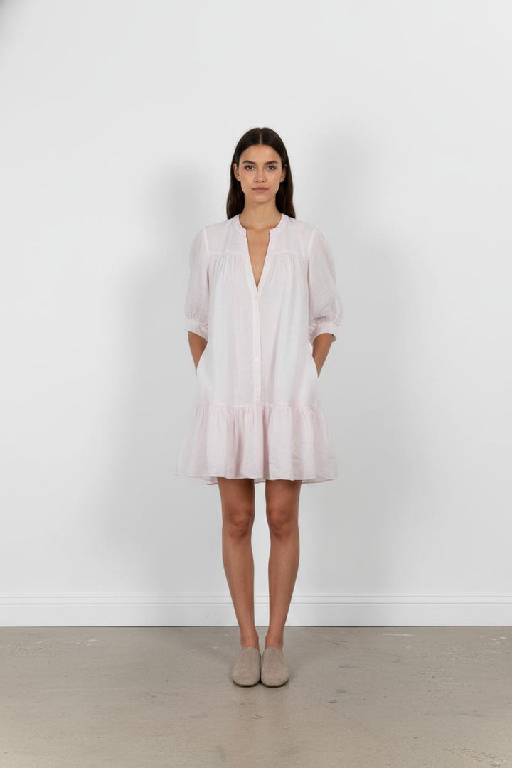Robe Chemise Rose - Taille XL/42 de la marque Sandro | PARAD54346 - Vendu par Paradigme - Image 1