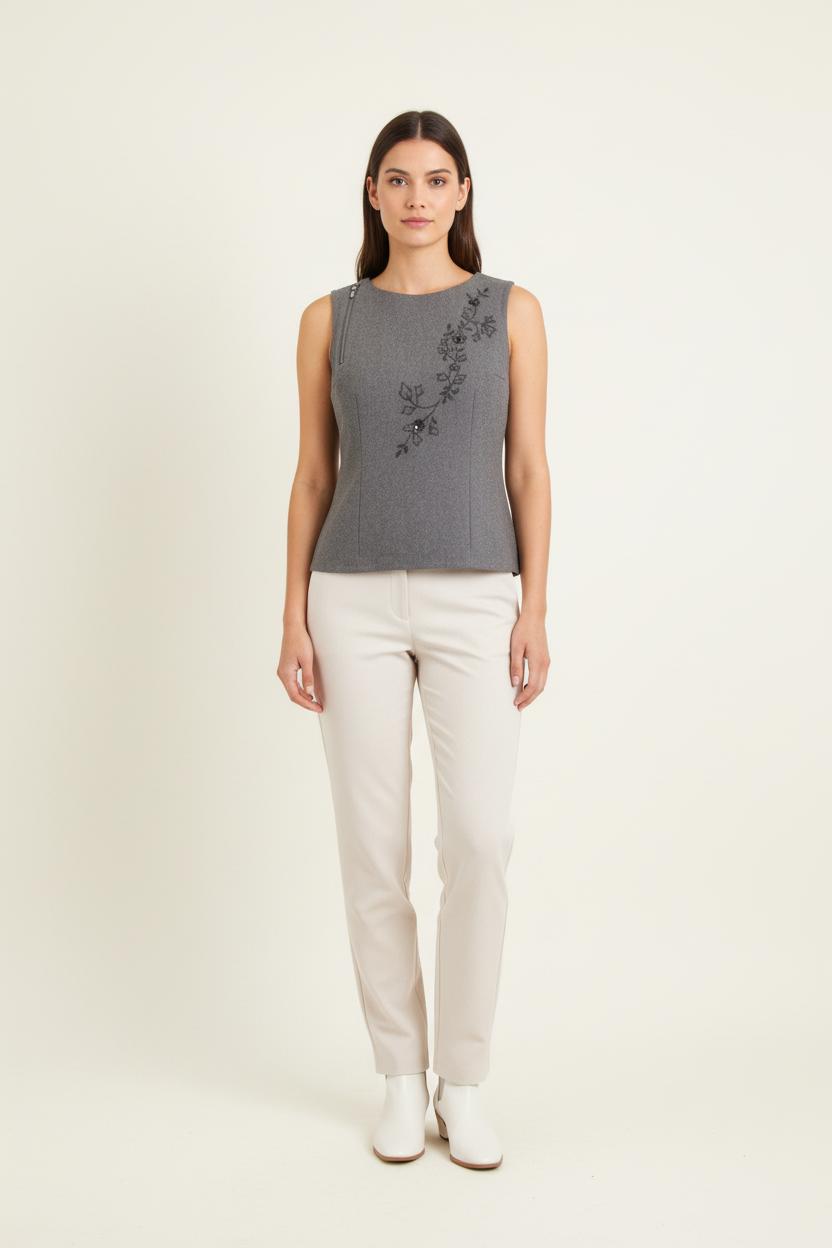 Top Gris - Taille M/38 de la marque Gerard Darel | PARAD54350 - Vendu par Paradigme - Image 1