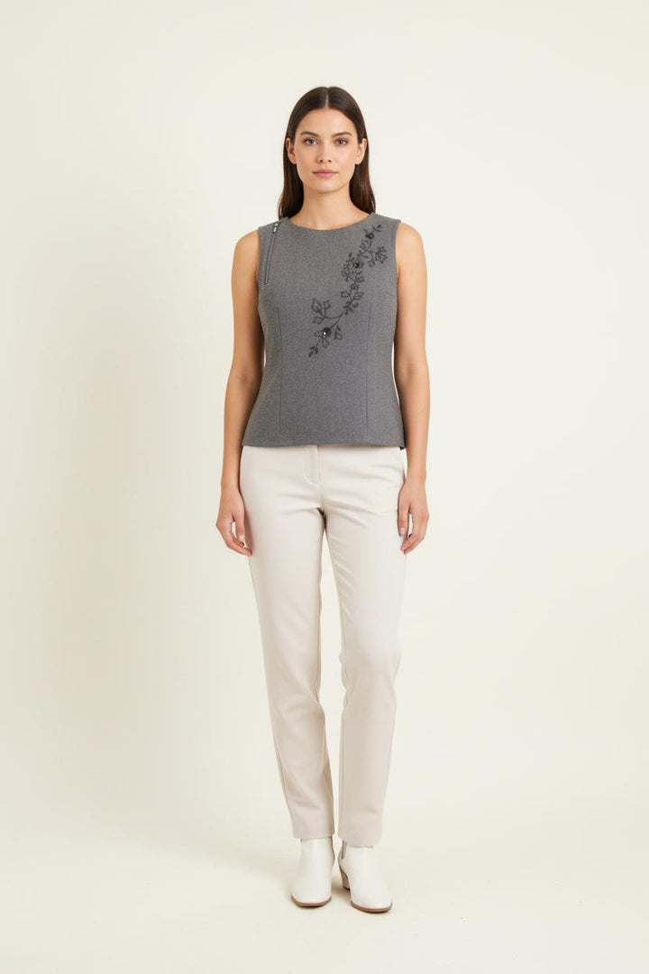Top Gris - Taille M/38 de la marque Gerard Darel | PARAD54350 - Vendu par Paradigme - Image 1