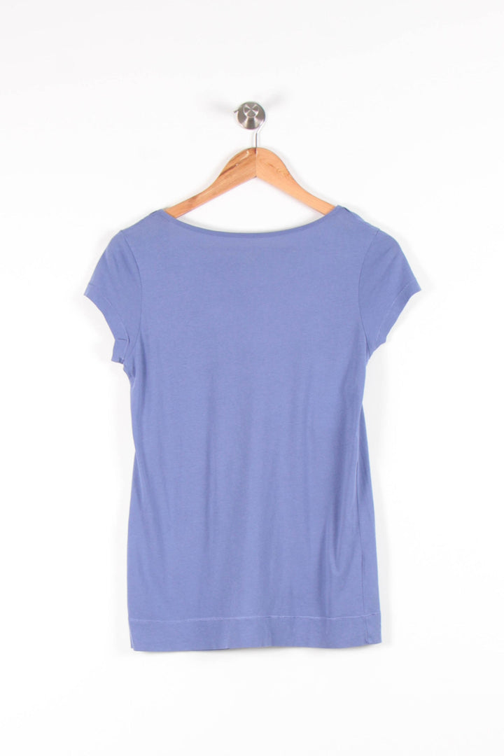 Tee-shirt Bleu - Taille S/36 de la marque Caroll | PARAD54356 - Vendu par Paradigme - Image 4