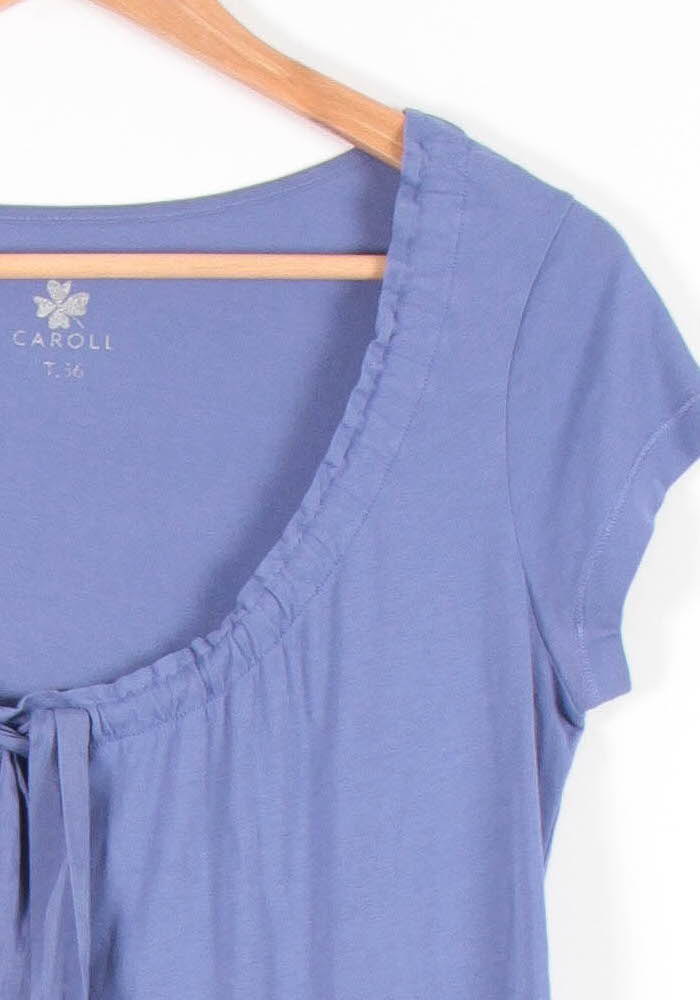 Tee-shirt Bleu - Taille S/36 de la marque Caroll | PARAD54356 - Vendu par Paradigme - Image 3
