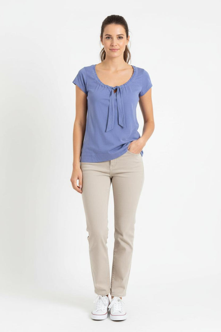 Tee-shirt Bleu - Taille S/36 de la marque Caroll | PARAD54356 - Vendu par Paradigme - Image 1