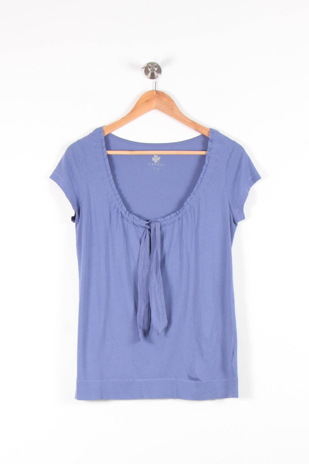 Tee-shirt Bleu - Taille S/36 de la marque Caroll | PARAD54356 - Vendu par Paradigme - Image 2