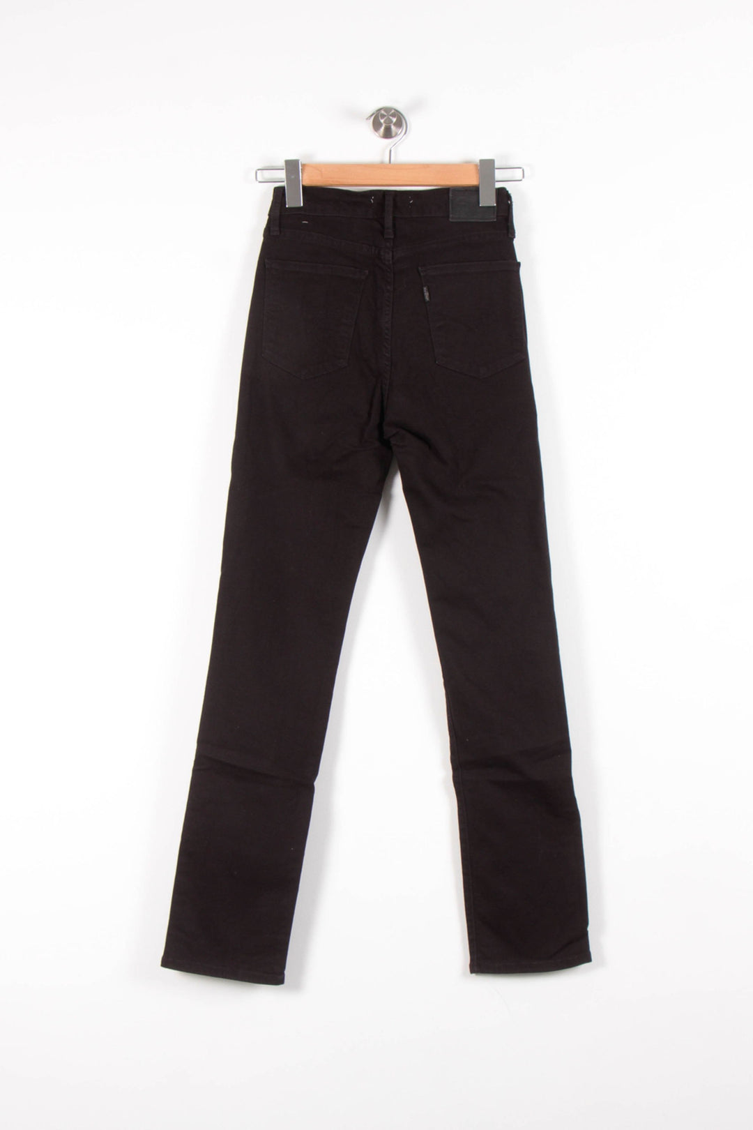 Jean Droit Noir - Taille S/36 de la marque Levi's | PARAD54361 - Vendu par Paradigme - Image 4