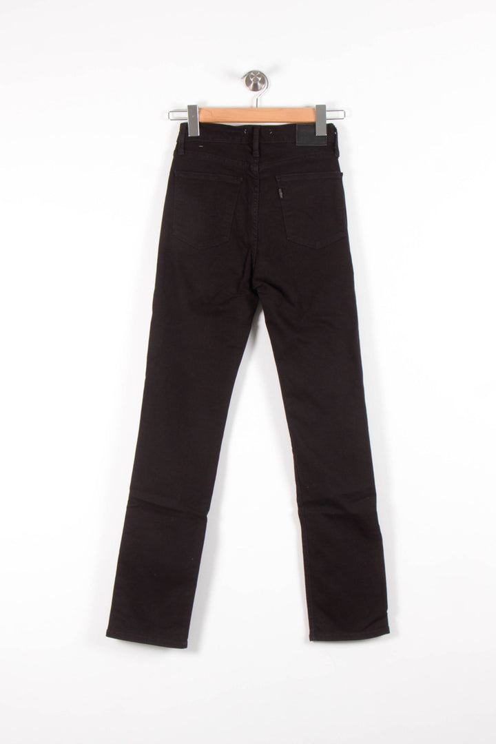Jean Droit Noir - Taille S/36 de la marque Levi's | PARAD54361 - Vendu par Paradigme - Image 4