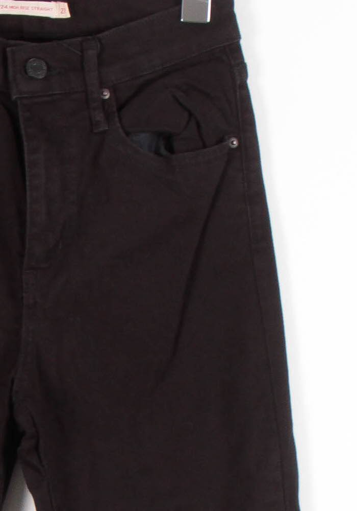 Jean Droit Noir - Taille S/36 de la marque Levi's | PARAD54361 - Vendu par Paradigme - Image 3