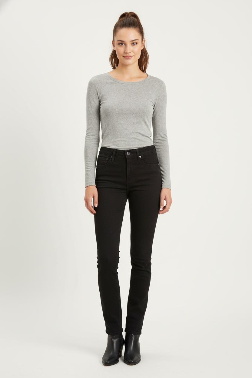 Jean Droit Noir - Taille S/36 de la marque Levi's | PARAD54361 - Vendu par Paradigme - Image 1