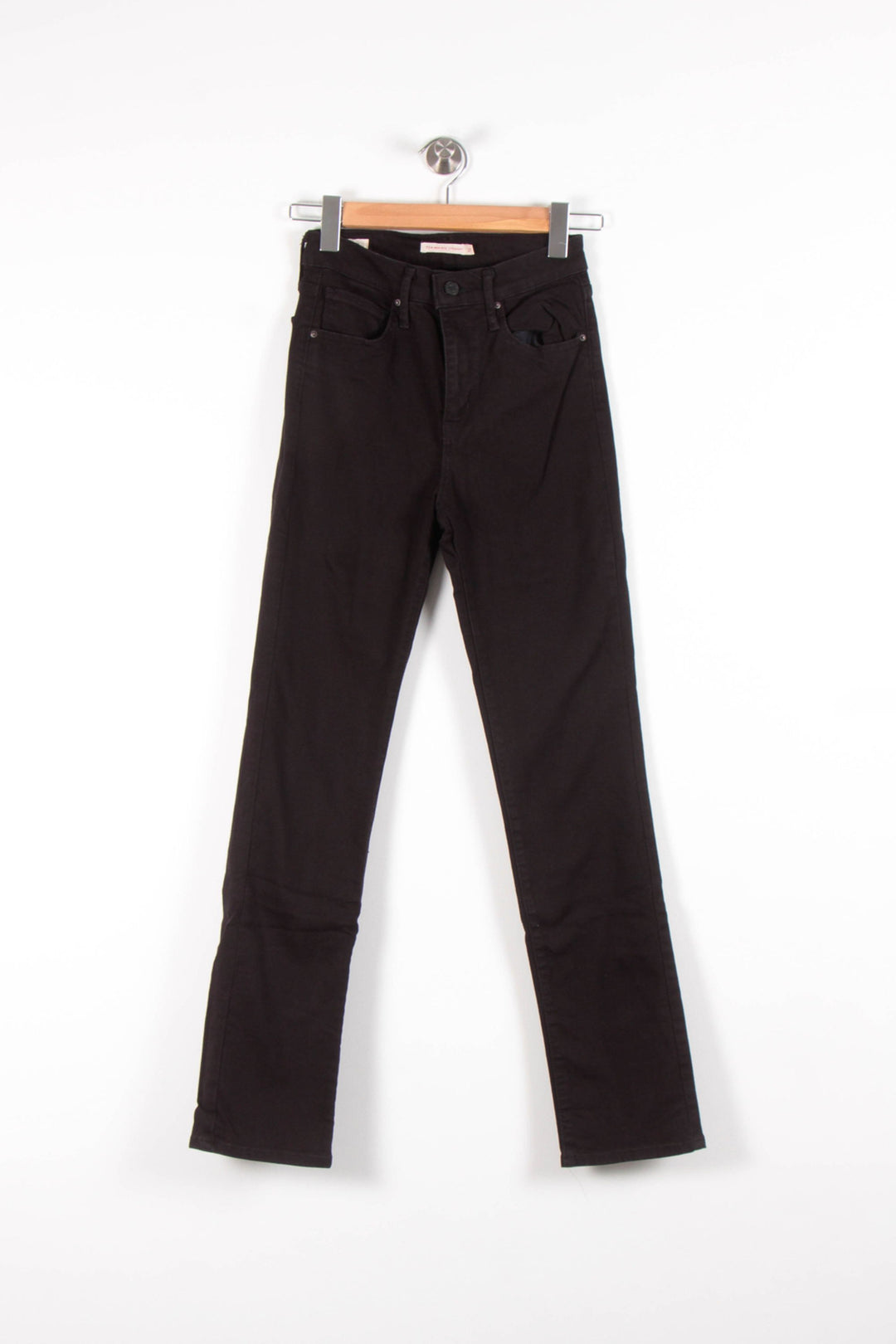 Jean Droit Noir - Taille S/36 de la marque Levi's | PARAD54361 - Vendu par Paradigme - Image 2