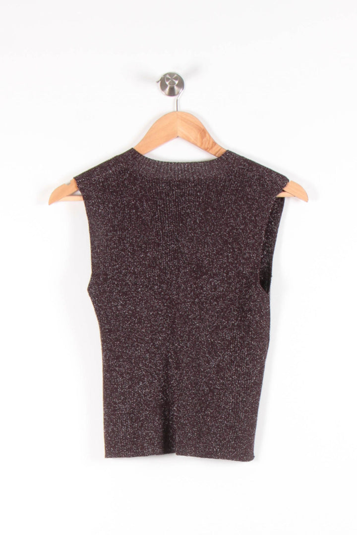 Débardeur Marron - Taille S/36 de la marque Soeur | PARAD54363 - Vendu par Paradigme - Image 4