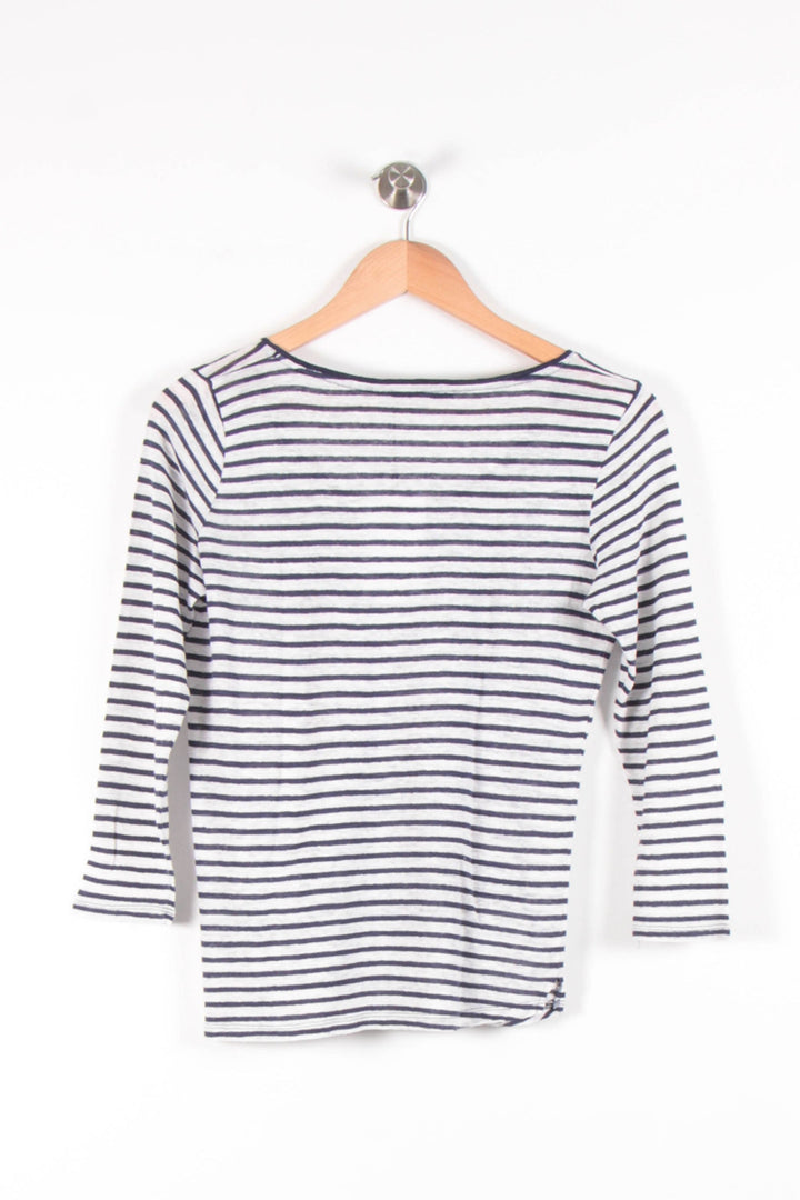 Tee-shirt Blanc et Bleu - Taille S/36 de la marque Gerard Darel | PARAD54366 - Vendu par Paradigme - Image 4