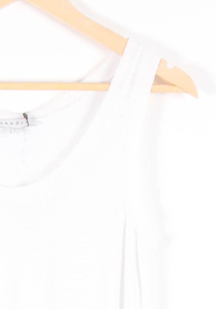 Débardeur Blanc - Taille S/36 de la marque Sandro | PARAD54388 - Vendu par Paradigme - Image 3