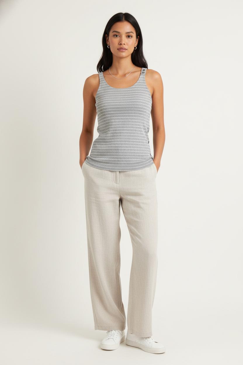 Débardeur Gris - Taille XS/34 de la marque Soeur | PARAD54404 - Vendu par Paradigme - Image 1
