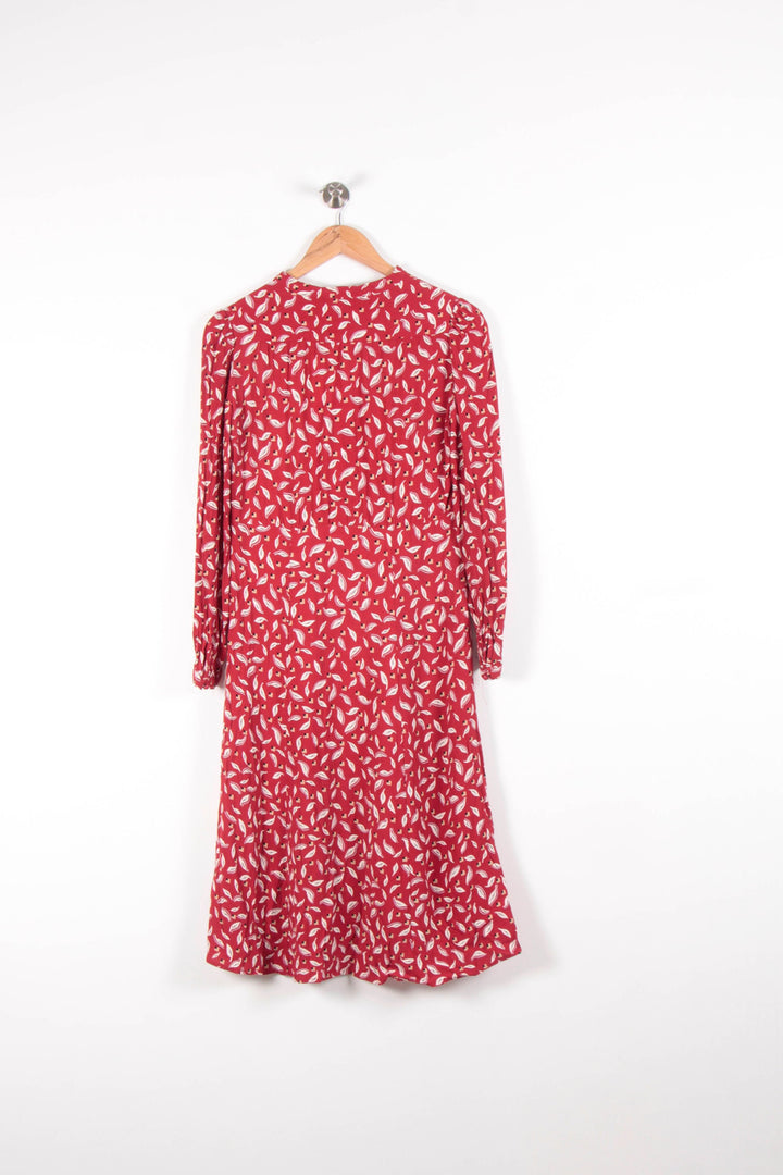 Robe Midi Bordeaux et Blanc - Taille S/36 de la marque Comptoir des Cotonniers | PARAD54408 - Vendu par Paradigme - Image 4