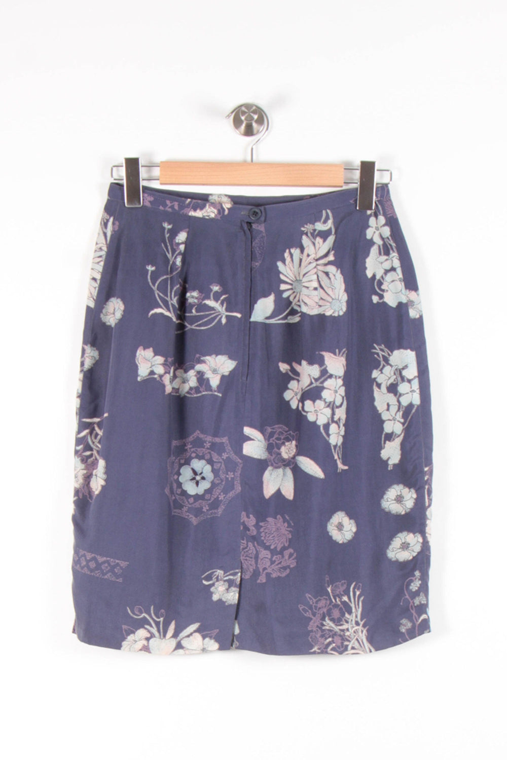 Jupe Midi Bleue et Blanche - Taille XL/42 de la marque Maison 123 | PARAD54419 - Vendu par Paradigme - Image 2