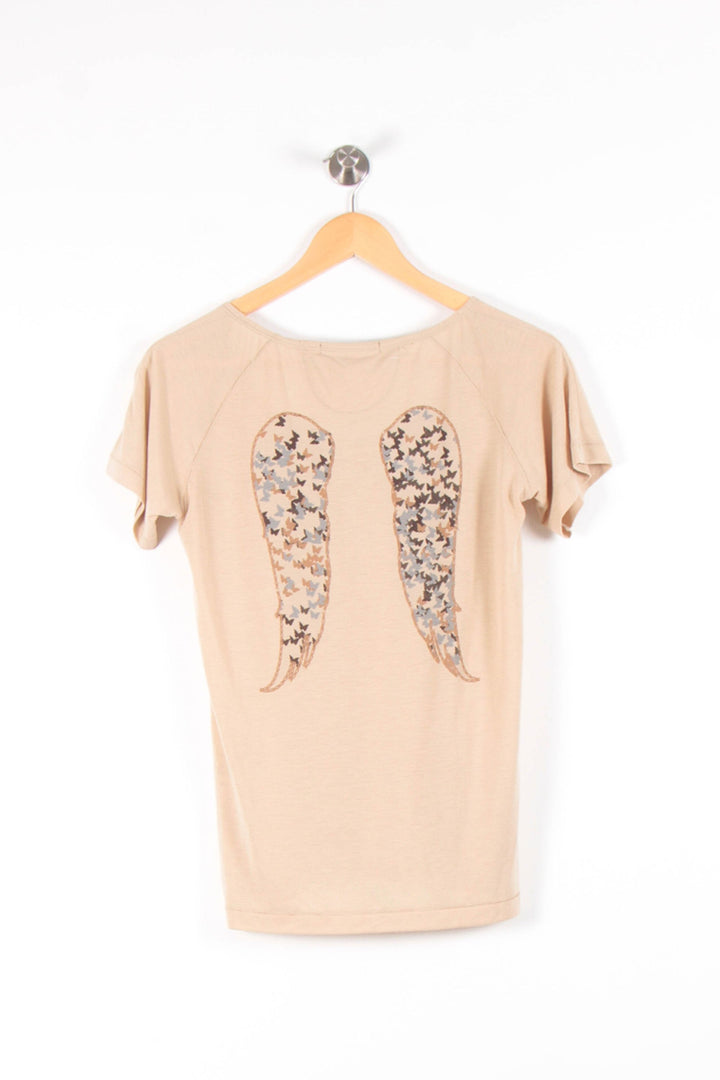 Tee-shirt Beige - Taille M/38 de la marque Bérénice | PARAD54422 - Vendu par Paradigme - Image 4