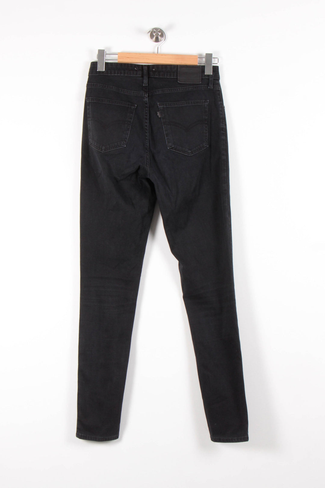 Jean Skinny Noir - Taille L/40 de la marque Levi's | PARAD54433 - Vendu par Paradigme - Image 4