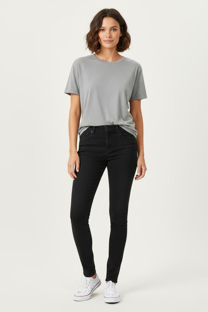 Jean Skinny Noir - Taille L/40 de la marque Levi's | PARAD54433 - Vendu par Paradigme - Image 1