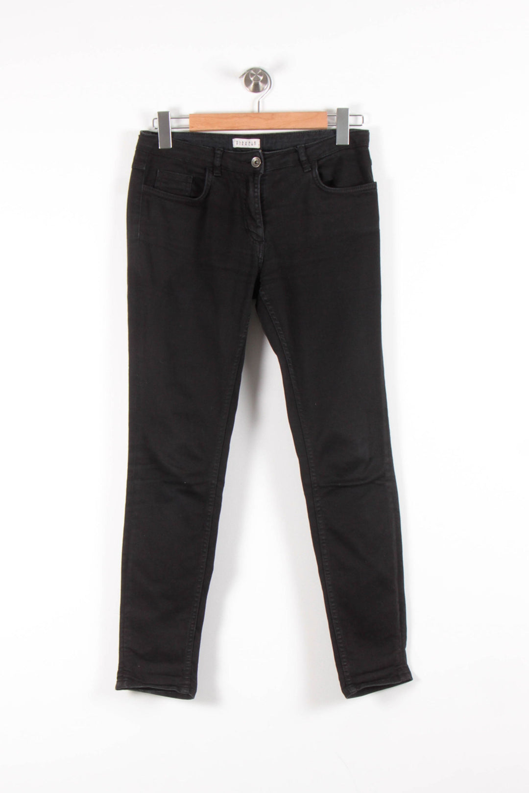 Jean Skinny Noir - Taille S/36 de la marque Claudie Pierlot | PARAD54434 - Vendu par Paradigme - Image 2