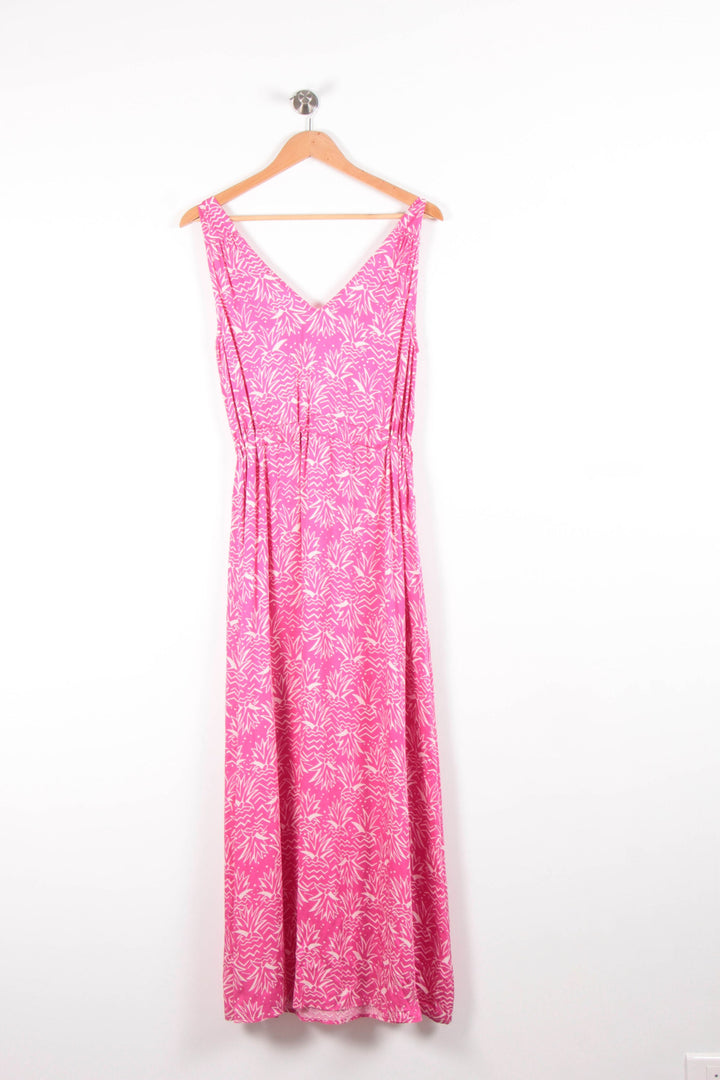 Robe Longue Rose et Blanche - Taille S/36 de la marque Des petits hauts | PARAD54451 - Vendu par Paradigme - Image 4