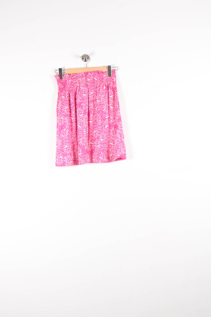 Jupe Courte Rose et Blanche - Taille M/38 de la marque Des petits hauts | PARAD54452 - Vendu par Paradigme - Image 4