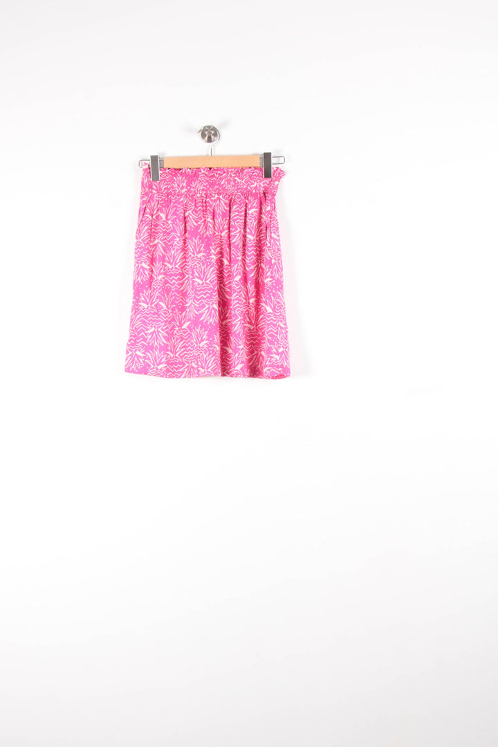 Jupe Courte Rose et Blanche - Taille M/38 de la marque Des petits hauts | PARAD54452 - Vendu par Paradigme - Image 2