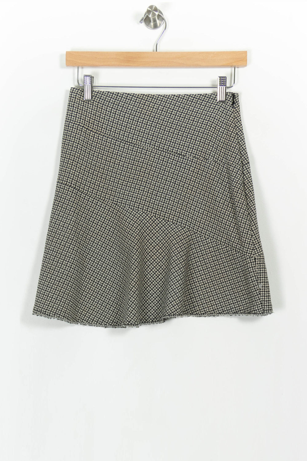 Jupe Évasée Beige et Noir - Taille S/36 de la marque Maje | PARAD54460 - Vendu par Paradigme - Image 2