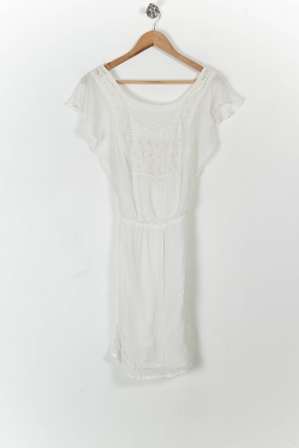 Robe Courte Blanche - Taille XS/34 de la marque ba&sh | PARAD54462 - Vendu par Paradigme - Image 2