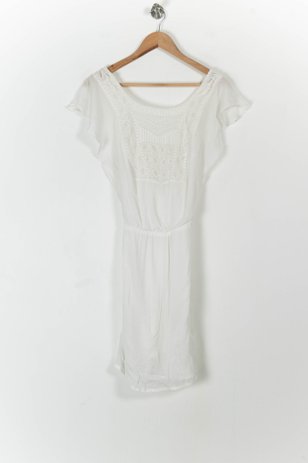 Robe Courte Blanche - Taille XS/34 de la marque ba&sh | PARAD54462 - Vendu par Paradigme - Image 2
